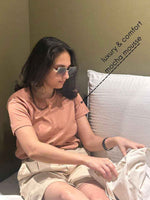 Load image into Gallery viewer, Classic Fit Plain - Coffee Mocha - Women's T-shirt