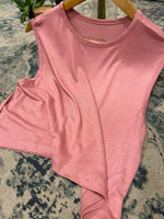 Load image into Gallery viewer, 100% Bamboo Sleeveless Tank Top - Salmon Pink - Women's T-shirt