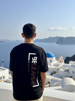 Load image into Gallery viewer, BeLeaver - Charcoal Black - Oversized - Men's T-shirt