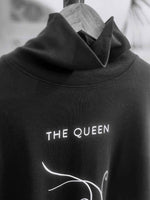 Load image into Gallery viewer, Turtle Neck - The Queen - Black - Women's T-shirt