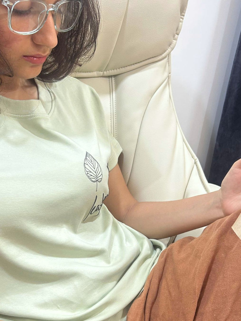 Leaf Me Alone - Matcha - Women T-shirt