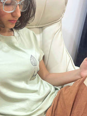 Leaf Me Alone - Matcha - Women's T-shirt