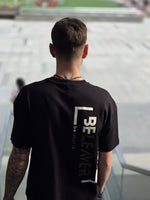 Load image into Gallery viewer, BeLeaver - Charcoal Black - Oversized - Men's T-shirt