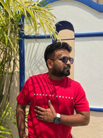 Load image into Gallery viewer, House of SwaSha - Red - Classic Fit - Men's T-shirt