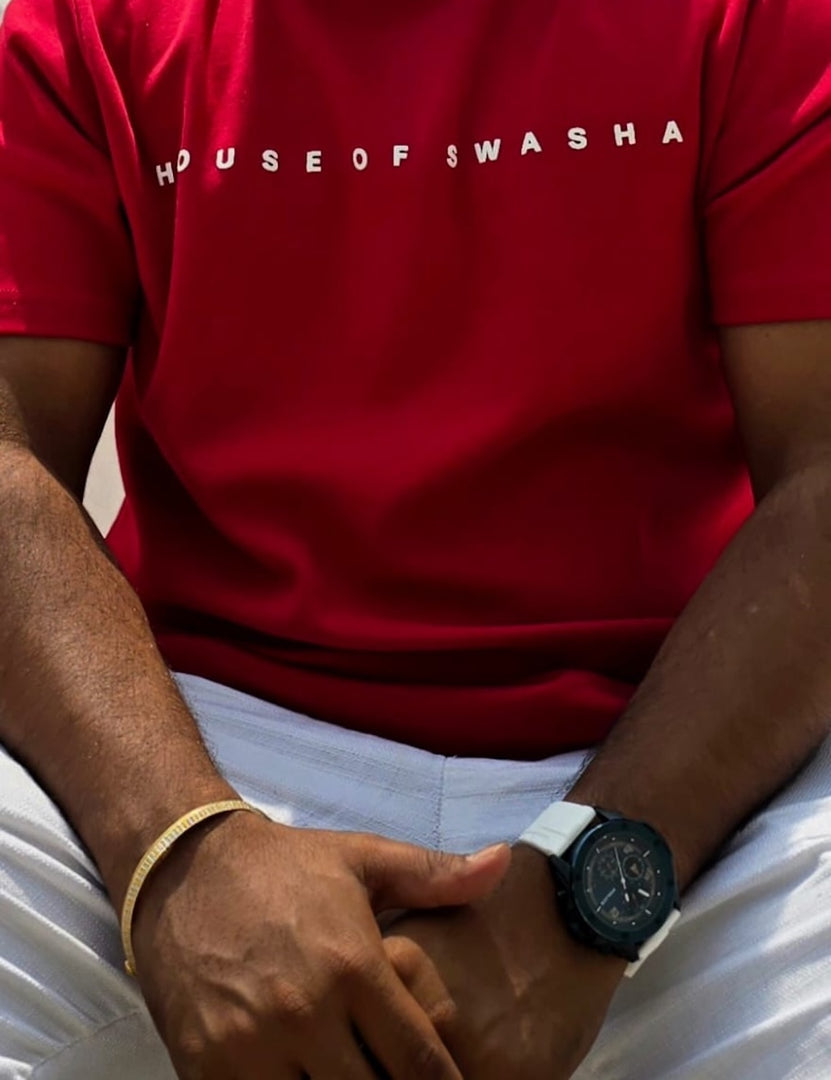 House of SwaSha - Red - Classic Fit - Men's T-shirt