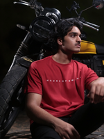 Load image into Gallery viewer, House of SwaSha - Red - Classic Fit - Men's T-shirt
