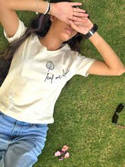 Leaf Me Alone-  Undyed - Classic Fit - Women's T-shirt