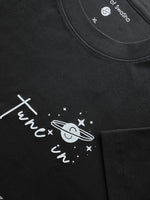 Load image into Gallery viewer, Tune In- Universe Listens - Classic Fit - Black
