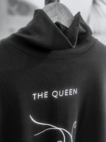 Load image into Gallery viewer, Turtle Neck - The Queen - Women T-shirt - Black
